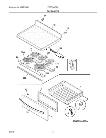 Diagram for FGEF3036TFC