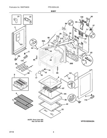 Diagram for FFEH3054USA