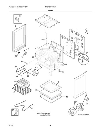 Diagram for FFEF3003UWA