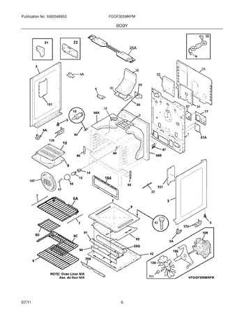 Diagram for FGGF305MKFM