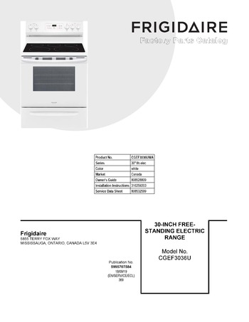 Diagram for CGEF3036UWA