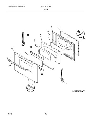 Diagram for FFGF3016TWB