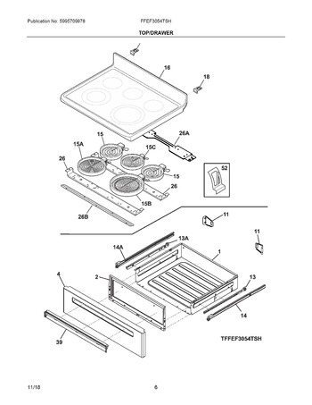 Diagram for FFEF3054TSH