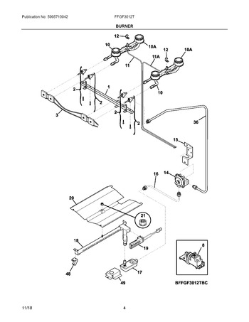 Diagram for FFGF3012TWC