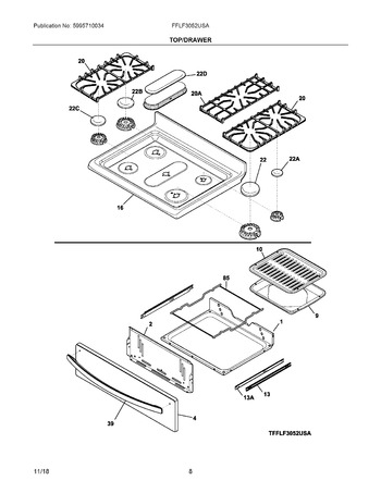 Diagram for FFLF3052USA