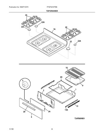 Diagram for FFGF3016TBB