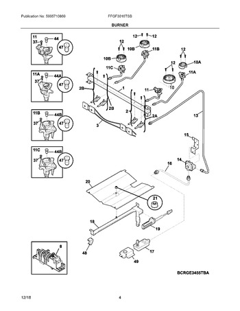 Diagram for FFGF3016TSB