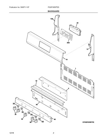 Diagram for FGGF3059TDD