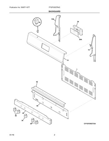 Diagram for FFGF3052TWC