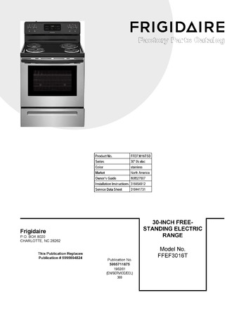 Diagram for FFEF3016TSD