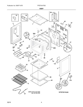 Diagram for FFEF3016TSD