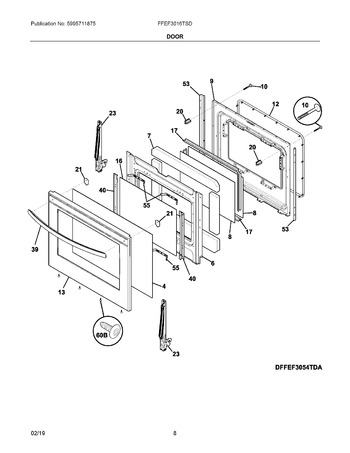 Diagram for FFEF3016TSD