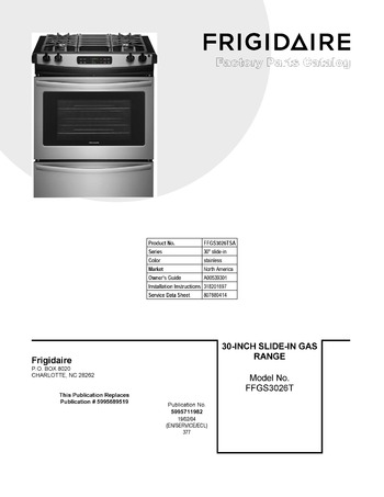 Diagram for FFGS3026TSA