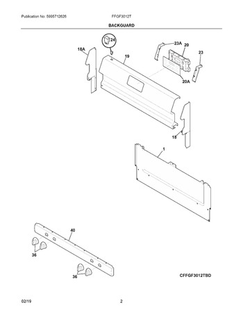 Diagram for FFGF3012TWD