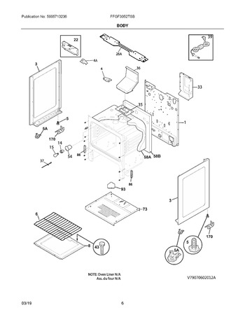 Diagram for FFGF3052TSB