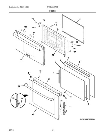 Diagram for EW30MC65PSD