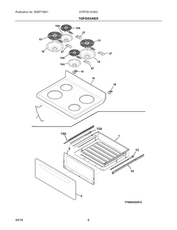 Diagram for CFEF3012UWC