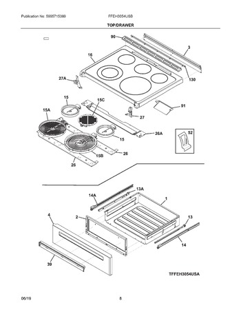 Diagram for FFEH3054USB