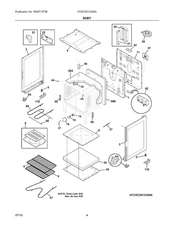 Diagram for FCRC301CAWA