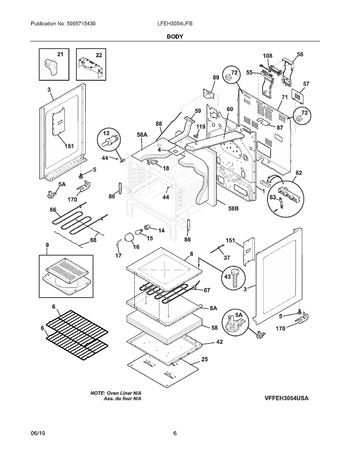 Diagram for LFEH3054UFB