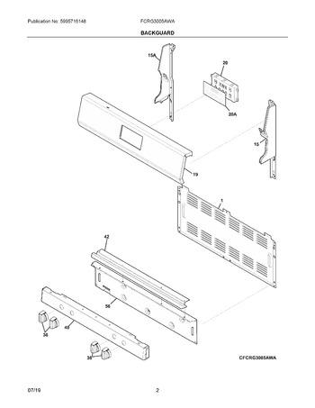 Diagram for FCRG3005AWA