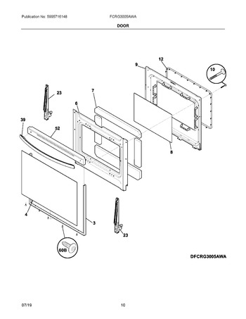 Diagram for FCRG3005AWA