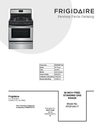 Diagram for FFGF3051TSA