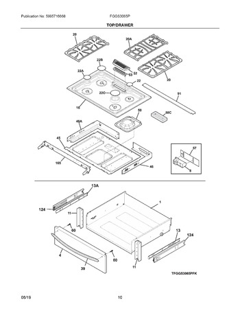 Diagram for FGGS3065PWU