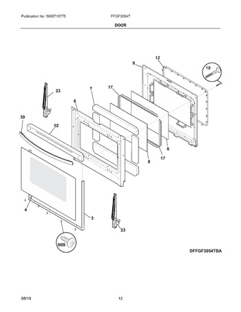 Diagram for FFGF3054TWE