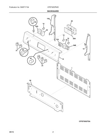 Diagram for CFEF3052TWD