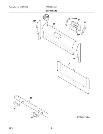 Diagram for FFGF3011LWK