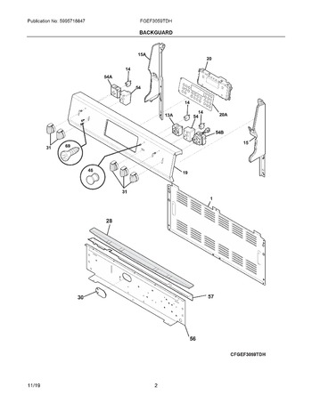 Diagram for FGEF3059TDH