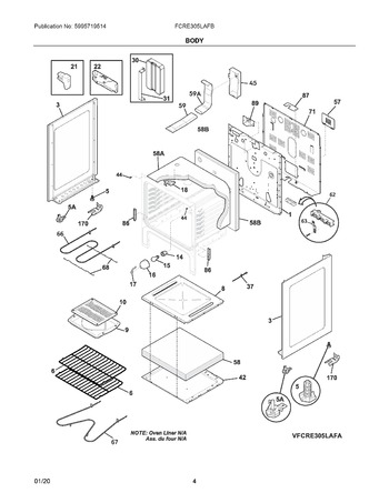 Diagram for FCRE305LAFB