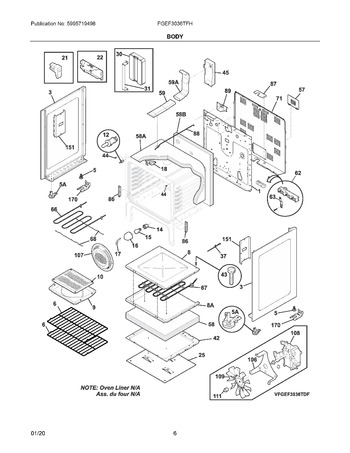 Diagram for FGEF3036TFH