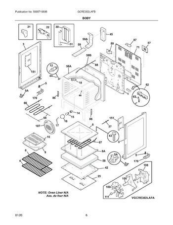 Diagram for GCRE302LAFB