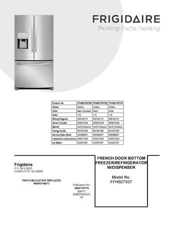 Diagram for FFHB2750TP6