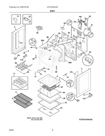 Diagram for CFEH3054USC