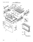 Diagram for 02 - Freezer Drawer, Baskets