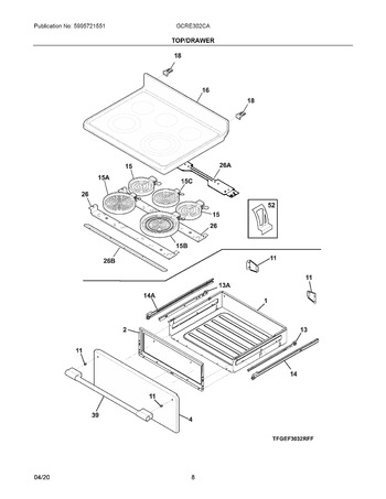 Diagram for GCRE302CADA