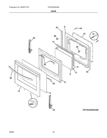 Diagram for FCRG3052ASB