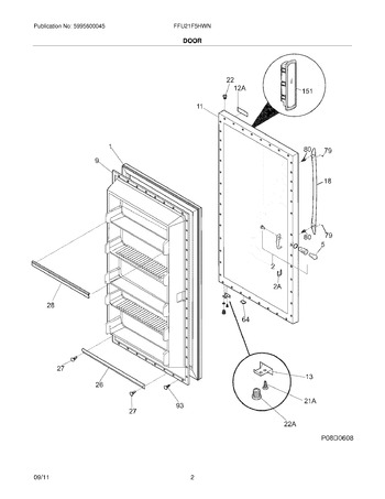 Diagram for FFU21F5HWN