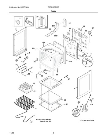 Diagram for FCRE3052ASB