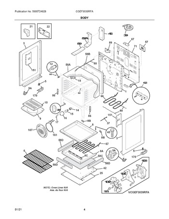 Diagram for CGEF3039RFA