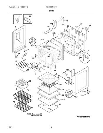 Diagram for FGEF3041KFH