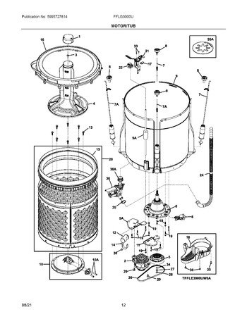 Diagram for FFLG3900UW5