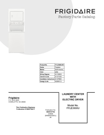 Diagram for FFLE3900UW1