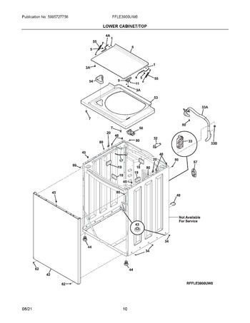 Diagram for FFLE3900UW0