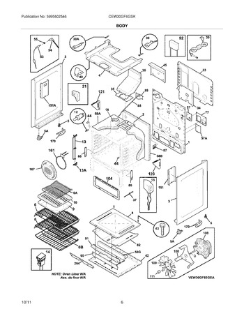 Diagram for CEW30GF6GSK