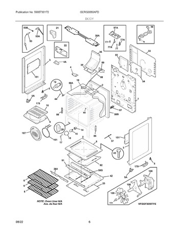 Diagram for GCRG3060AFD