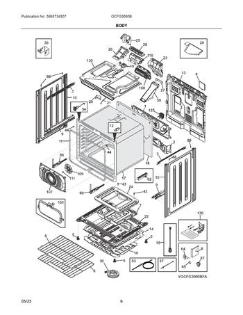 Diagram for GCFG3060BDA